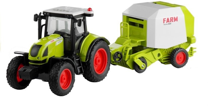 Іграшка LEAN Toys Трактор з пресом для пресування сіна зі звуком 375 см 3572 (5902808156727) - зображення 3