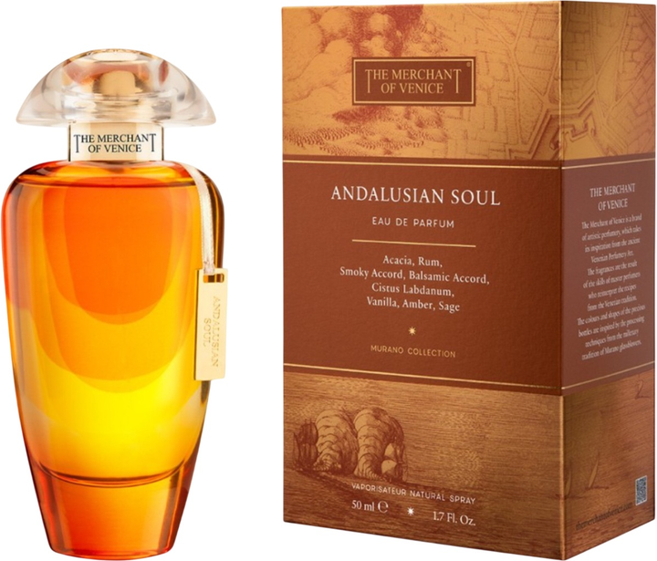 Парфумована вода унісекс The Merchant Of Venice Andalusian Soul 50 мл (679602480673) - зображення 2