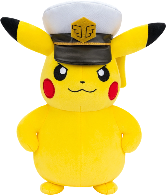 Pluszak Jazwares Pokemon Captain Pikachu 20 cm (0191726763079) - obraz 1