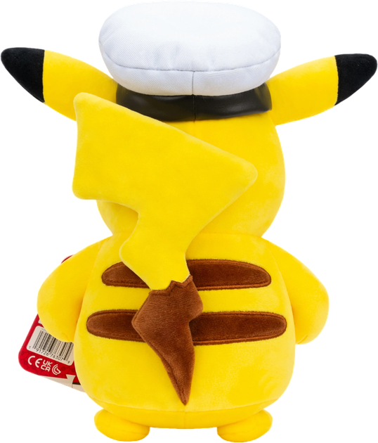 Pluszak Jazwares Pokemon Captain Pikachu 20 cm (0191726763079) - obraz 4