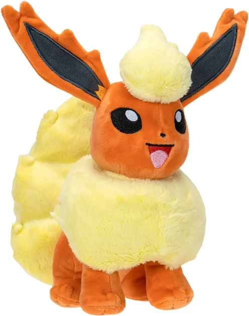 Плюшева іграшка Jazwares Pokemon Flareon Cdu 20 см (0191726507222) - зображення 2