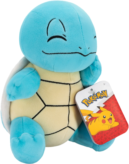 Плюшева іграшка Jazwares Pokemon Squirtle Cdu 20 см (0191726760382) - зображення 4