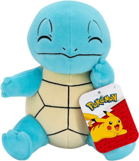 Плюшева іграшка Jazwares Pokemon Squirtle Cdu 20 см (0191726760382) - зображення 5