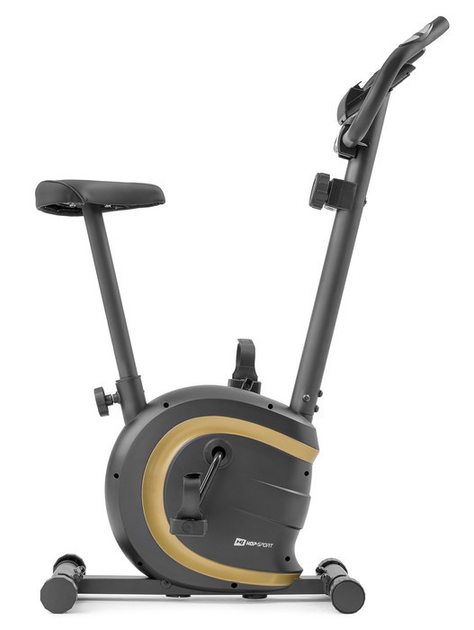 Велотренажер Hop-Sport HS-015H Vox золотистий. Магнітний, 8 рівнів, до 120 кг, для дому, кардіо - зображення 14