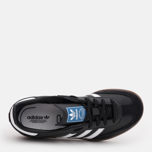 Дитячі кеди для хлопчика Adidas Originals Samba Og C IE3678 30.5 Чорні (4067886695337) - зображення 5