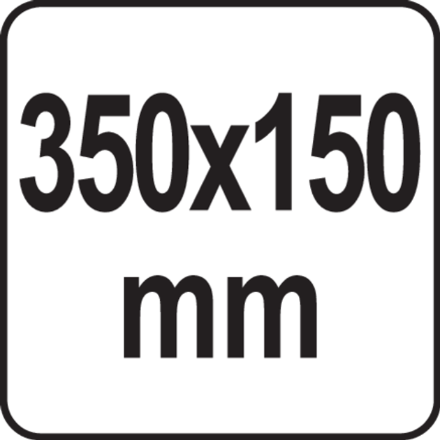 Піддон з магнітним дном YATO 350x150 мм (YT-0831) - зображення 2