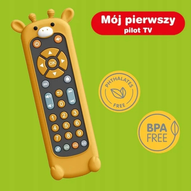 Zabawka interaktywna Askato Pilot do telewizora Żyrafa (6901440126227) - obraz 4
