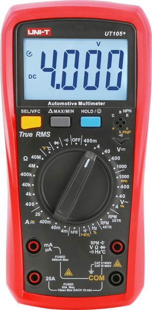 Miernik uniwersalny UNI-T UT105+ (MIE0465) - obraz 1