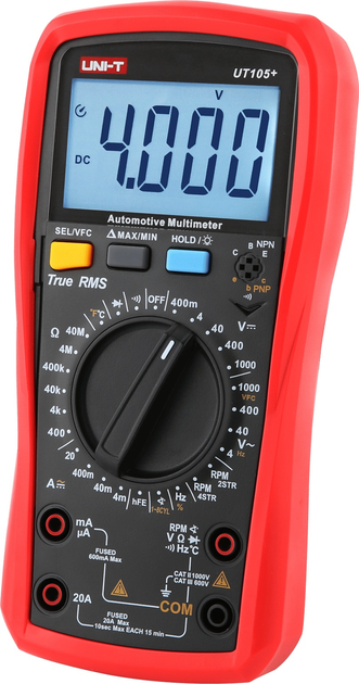 Miernik uniwersalny UNI-T UT105+ (MIE0465) - obraz 3