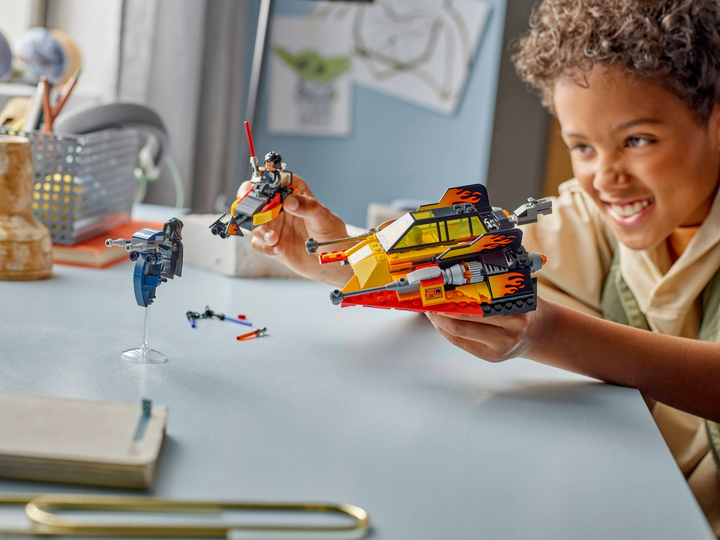 Конструктор LEGO Star Wars Вогняний сніговий спідер 349 елементів (75414) - зображення 8