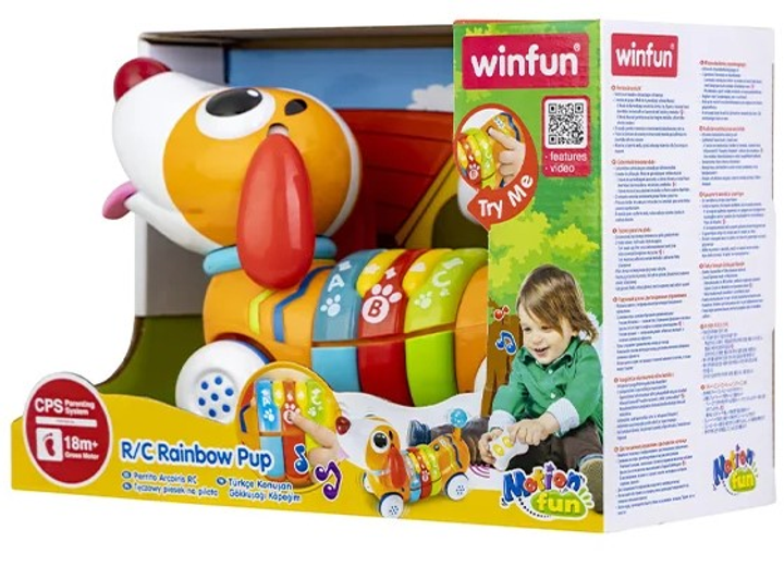 Zabawka interaktywna Smily Play Winfun Burek Hau Hau (4895038511422) - obraz 1