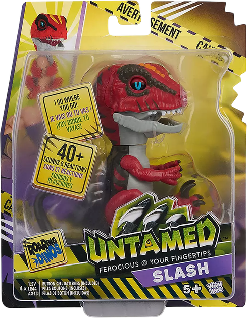 Interaktywna zabawka WowWee Untamed Raptor Face off Dino (771171145646) - obraz 1
