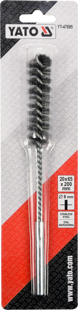 Szczotka druciana Yato cylindryczna 20 mm (YT-47695) - obraz 3