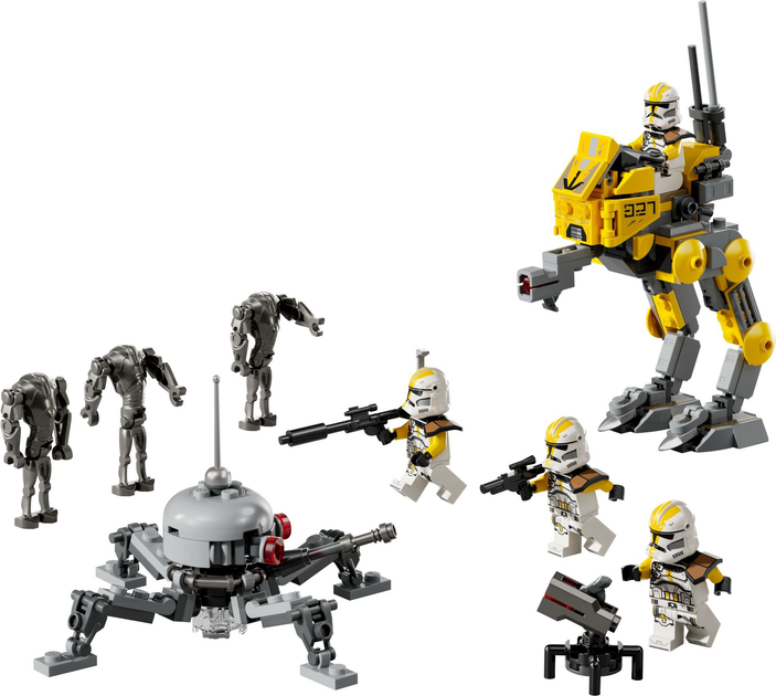 Zestaw klocków LEGO Star Wars Zestaw bitewny żołnierze-klony z 327 korpusu galaktycznego 258 elementów (75431) - obraz 2