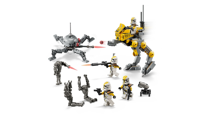 Zestaw klocków LEGO Star Wars Zestaw bitewny żołnierze-klony z 327 korpusu galaktycznego 258 elementów (75431) - obraz 3