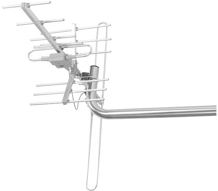 Зовнішня TV-антена Barczak Electronics DVB-T/T2 DUPLEX (5907799750763) - зображення 2