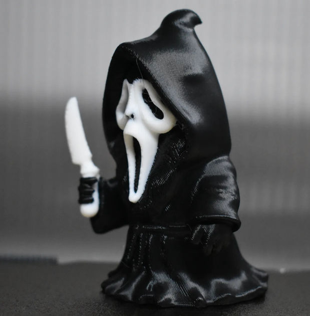 Фігурка Примари (Ghostface) з культового фільму жахів «Крик». Aivory - Фото 2 Фігурка Примари (Ghostface) з культового фільму жахів «Крик». Aivory - изображение 2