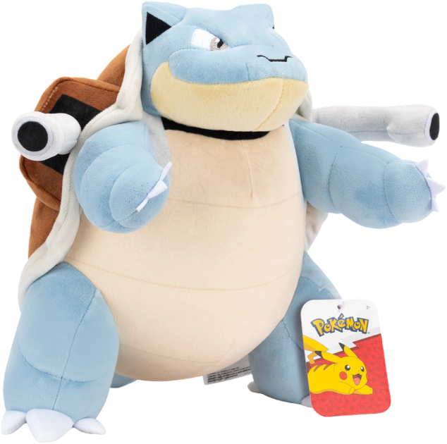 Плюшева іграшка Jazwares Pokemon Blastoise 30 см (0191726781080) - зображення 5