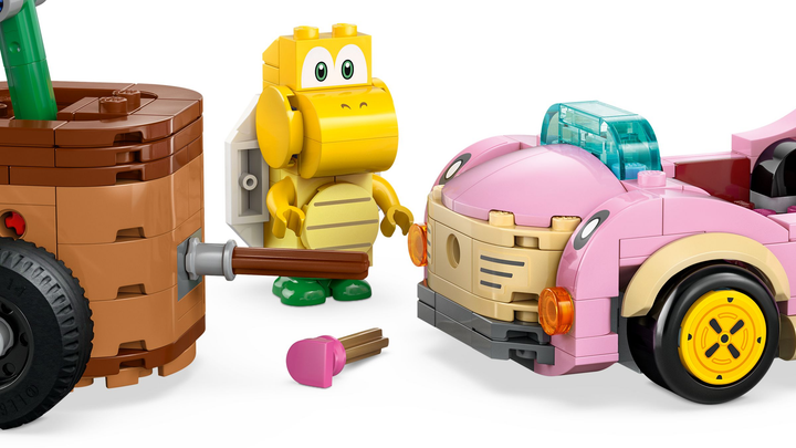 Конструктор LEGO Super Mario Mario Kart Piranha Plant і гонитва за модернізацією 588 елементів (72044) - зображення 6