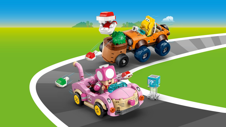 Конструктор LEGO Super Mario Mario Kart Piranha Plant і гонитва за модернізацією 588 елементів (72044) - зображення 8