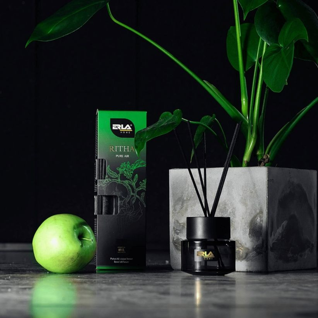 Dyfuzor z pałeczkami zapachowymi Erla Home Ritha PURE AIR 100 ml (5906534019967) - obraz 4