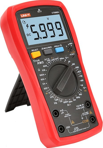 Мультиметр універсальний UNI-T UT890D+ (MIE0428) - зображення 2