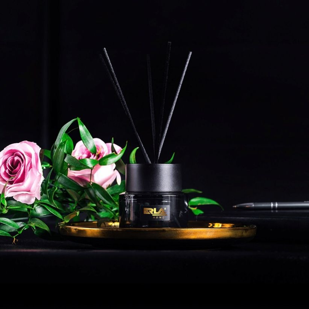 Dyfuzor z pałeczkami zapachowymi Erla Home Ritha ROSE SYMPHONY 100 ml (5906534019950) - obraz 7