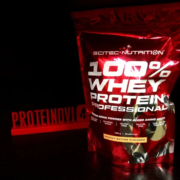 Протеин Scitec Nutrition 100% Whey Protein Professional - 500 g / 16 servings / - Фото 3 Протеин Scitec Nutrition 100% Whey Protein Professional - 500 g / 16 servings / - изображение 3