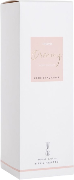 Аромадифузор Homla Dremy Pink Berry Bouquet з паличками 200 мл (5906496719431) - зображення 2