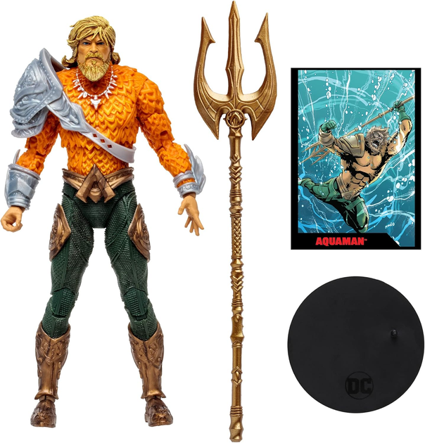 Фигурка Макфарлейн Аквамен Затерянное Королевство McFarlane Aquaman 15911 - изображение 6