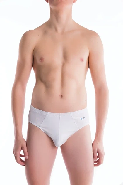 Трусы мужские хлопок Классика белый (2шт в уп) Lans 02/005.3 4XL - изображение 2