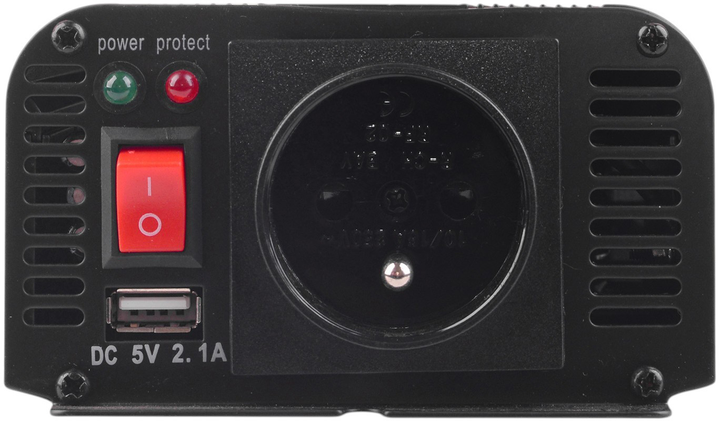 Перетворювач напруги Volt Polska SINUS 500/1000 24/230V 500/1000W (5903293765616) - зображення 3