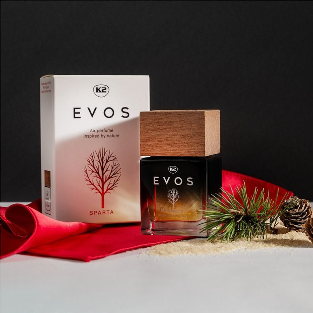 Zapach do samochodu K2 Evos Sparta perfumy atomizer 50 ml (V051) (5906534020024) - obraz 4