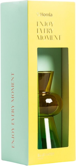 Dyfuzor zapachowy Homla Enjoy Blue Water z patyczkami 100 ml (5906496732089) - obraz 2