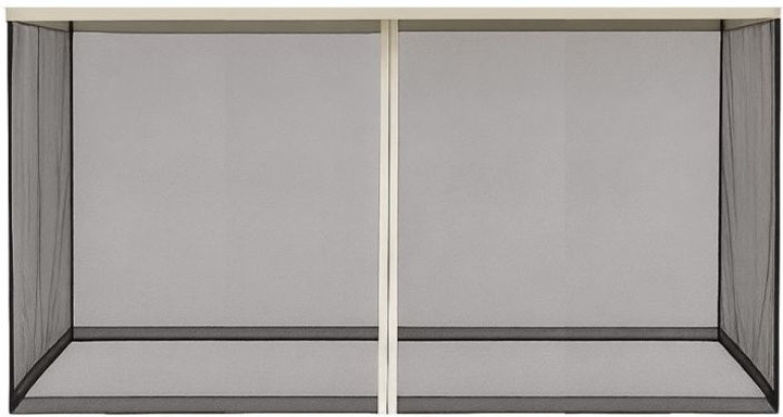 Moskitiera do pawilonu ogrodowego 3x4 m ModernHome by Multistore (1701-N3X4-BEIGE) - obraz 1