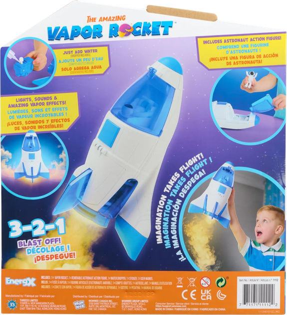 Zestaw zabawek WowWee EnergX Vapor Rocket (771171111122) - obraz 2