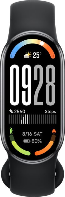 Фітнес-браслет Xiaomi Smart Band 10 Black (001012404176) - зображення 2