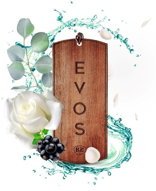 Zapach do auta K2 Evos GRACE GAIA zawieszka drewno (V042) (5906534021526) - obraz 2