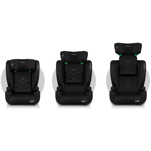 Автокрісло Nukido Louis Soft ISOFIX 15-36 кг, чорне - изображение 3