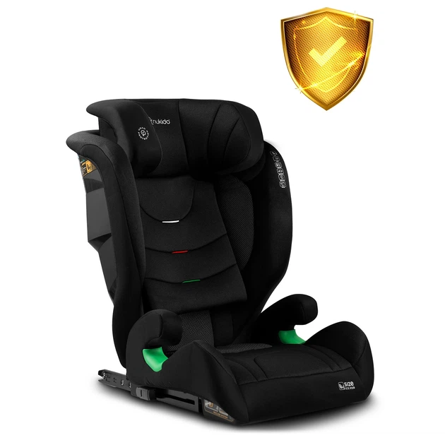 Автокрісло Nukido Louis Soft ISOFIX 15-36 кг, чорне - изображение 13