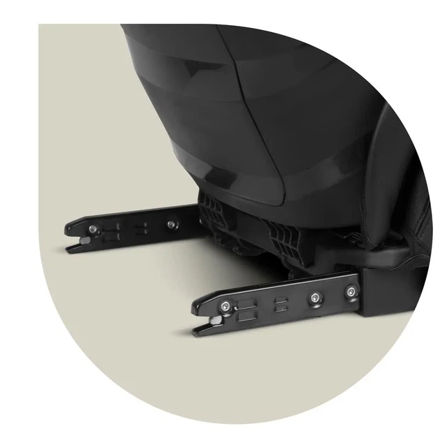 Автокрісло Nukido Louis ISOFIX 15-36 кг, чорно-синє - зображення 4