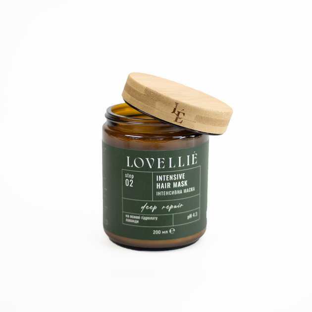 Інтенсивна маска Глибоке відновлення Intensive Hair Mask Deep Repair LOVELLIE 200 мл 4820291020077 - зображення 4