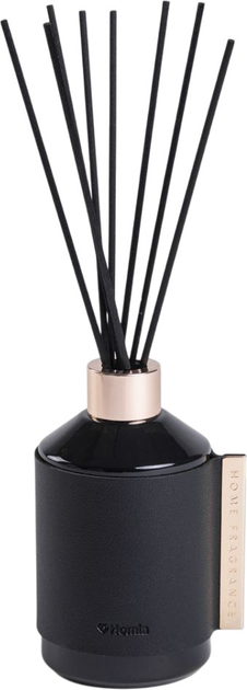 Аромадифузор Homla Sleek Leather Amber Musk з паличками 200 мл (5906496708565) - зображення 1