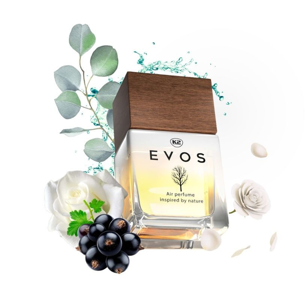 Zapach do samochodu K2 Evos GRACE GAIA perfumy atomizer 50 ml (V062) (5906534021564) - obraz 3