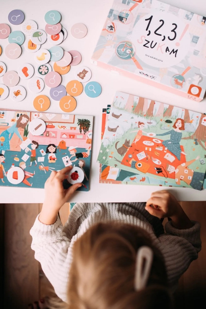 Настільна гра Smart Kids Помічники 1 2 3! Шукаю (версія польська)(5903678023522) - зображення 5