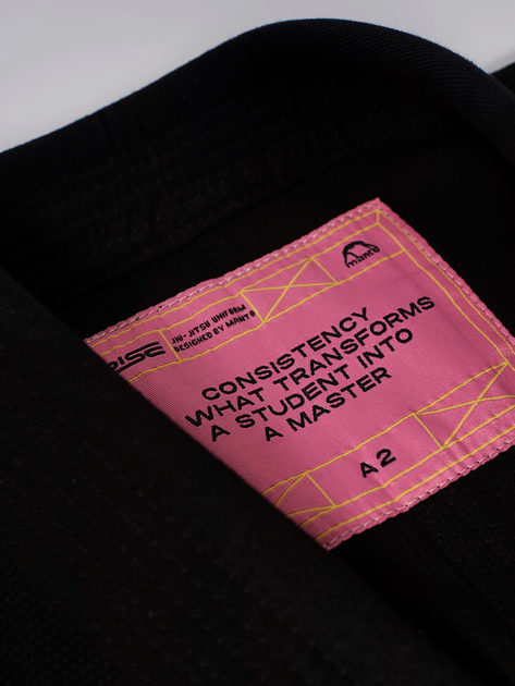 Женское кимоно Manto "RISE 2.0" Bjj GI Black Pink (MNG990_BLK-PIN_A2) - изображение 5