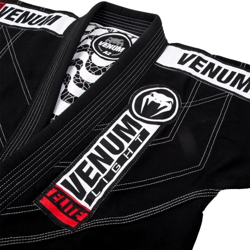 Кимоно для джиу-джитсу Venum Elite Light 2.0 BJJ GI Black (VENUM-03347-001-A3) - изображение 7