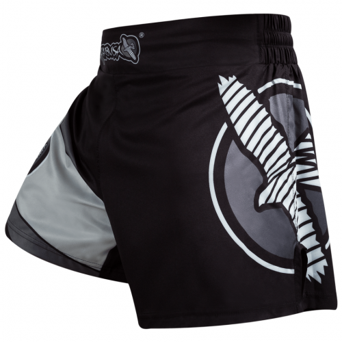 Шорты Hayabusa Kickboxing Shorts Black Grey (HKBS-BKGR-32) - изображение 2