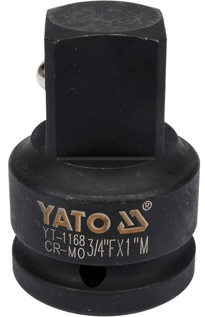 Ударний перехідник YATO 3/4"(F) X 1"(M) (YT-1168) - зображення 1