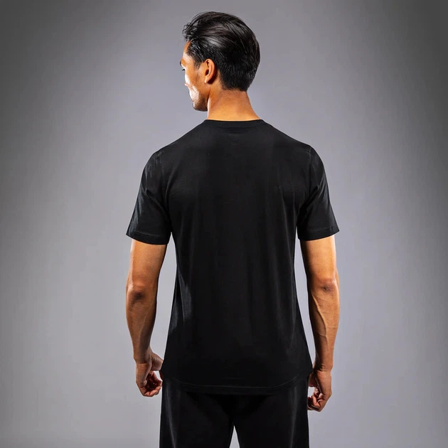 Футболка UFC Venum Fight Night 4.0 REPLICA Men's T-Shirt Black (VNMUFC-00336-001-M) - изображение 2